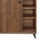 Oak Shoe Cabinet with 2 Sliding Doors B062P209190