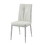 Beige and Chrome Side Chair with Metal Leg (Set of 2) B062P209263