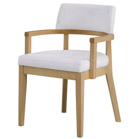 Gorge and Oak Side Chair with Padded Seat (Set of 2) B062P209265