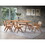 Natural Dining Table with Wooden Leg B062P209320