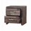 Dark Oak 2-Drawer Nightstand B062P209406