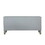 Pearl Grey 2-Door TV Stand with 2-Shelf B062P215424