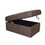 Brown Storage Ottoman B062P215456