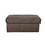 Brown Storage Ottoman B062P215456