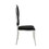 Black Side Chair with Oval Back (Set of 2) B062P215493