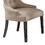 Beige and Weathered Espresso Tufted Side Chair (Set of 2) B062P215496