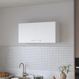 White 2-Door Wall Cabinet B062P227650