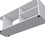White TV Rack with Open Storage B062P252133