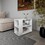 B062P290233 White+Particle Board+White+Primary Living Space+Open Storage