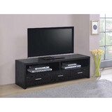 Bossert Black Oak 3-Drawer Engineered Wood TV Stand B062P331090