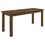 Amarillo Rustic Golden Brown Rectangular Counter Height Dining Table B062P335877
