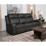 Forrest Grey Motion Reclining Sofa B062P354053