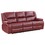 Elodie Red Upholstered Motion Reclining Sofa B062P354073