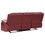 Elodie Red Upholstered Motion Reclining Sofa B062P354073