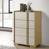 Lincoln Natural 4-drawer Chest of Drawers B062P378412