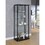 Hyacinth Black 4-shelf Curio Cabinet