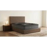 Black Eastern King Cool Firm Foam Hybrid Mattress