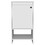 Westbury 1-Shelf Freestanding Vanity Cabinet White B062S00028