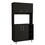 Bayshore 3-Shelf Pantry Cabinet Black Wengue B062S00031