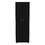 Chagrin 2-Shelf Rectangle Armoire Black Wengue B062S00052