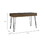 Posey 1-Drawer Rectangle Writing Desk with Hairpin Legs Mahogany B062S00069