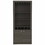 Plympton 3-Shelf Rectangle 5-Bottle Bar Cabinet Smokey Oak B062S00088