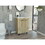 Sienna 2-Door Rectangle Freestanding Vanity Cabinet Light Oak B062S00121