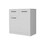 Loonam 2-Door 1-Drawer Dresser White B062S00184