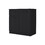 Loonam 2-Door 1-Drawer Dresser Black B062S00186