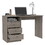 Providence 3-Drawer Writing Desk with Open Compartment Light Gray B062S00216