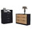 Meridian 2-Piece Bedroom Set, Dresser and Chest, Black and Pine B062S00228