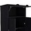 Lakewood Double Door and 1-Drawer Armoire Black B062S00240