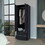 Westminster 2-Door 2-Drawer Armoire with Hanging Rod Black B062S00242