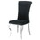 Richter Black Upholstered Side Chairs (Set of 4) B062S00325