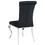 Richter Black Upholstered Side Chairs (Set of 4) B062S00325