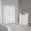 Jackson White 2 Piece Bedroom Set