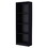 Helena Black 2 Piece Living Room Set with 2 Bookcases