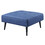 Blue Adjustable Sofa with Ottoman B062S00445