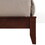 Brown Cherry Queen Sleigh Bed B062S00456