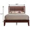 Brown Cherry Queen Sleigh Bed B062S00456