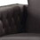 Dark Grey Tufted Pillow Back Accent Chair B062S00481