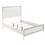White Queen Bed with LED Lighting Headboard B062S00485