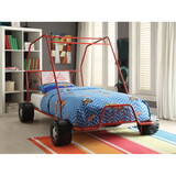 Red Twin Bed B062S00513