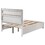 Urbana White Full Storage Panel Bed B062S00685