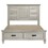 Capistrano Distressed White 2-drawer Queen Bed B062S00932