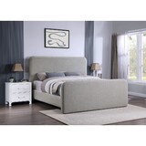 Kendra Grey Eastern King Platform Bed