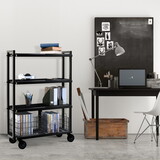 Cart - 4 Tier Wide Collection / Black B06481250
