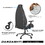 Dardashti Gaming Chair - Arctic White B06481272
