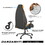 Dardashti Gaming Chair - Yellow B06481275