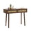 Bohemian Table, 2 Natural Rattan drawers in Walnut B064P191195